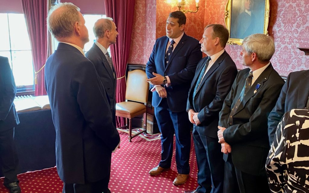 HRH The Duke of Edinburgh visits Merchants' Hall The Merchant Company